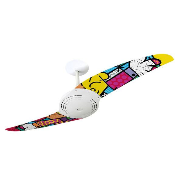 Ventilador-de-Teto-Spirit-200-Romero-Britto-The-Hug-RB11-Sem-Lustre