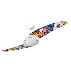 Ventilador-de-Teto-Spirit-200-Romero-Britto-Hearts-e-Flowers-RB12-Sem-Lustre