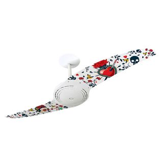 Ventilador-de-Teto-Spirit-200-Frida-Kahlo-Caveira-e-Coracao-Branco-Fk02-Sem-Lustre