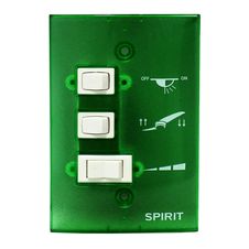 Controle-de-Parede-Ventilador-de-Teto-Spirit-Verde