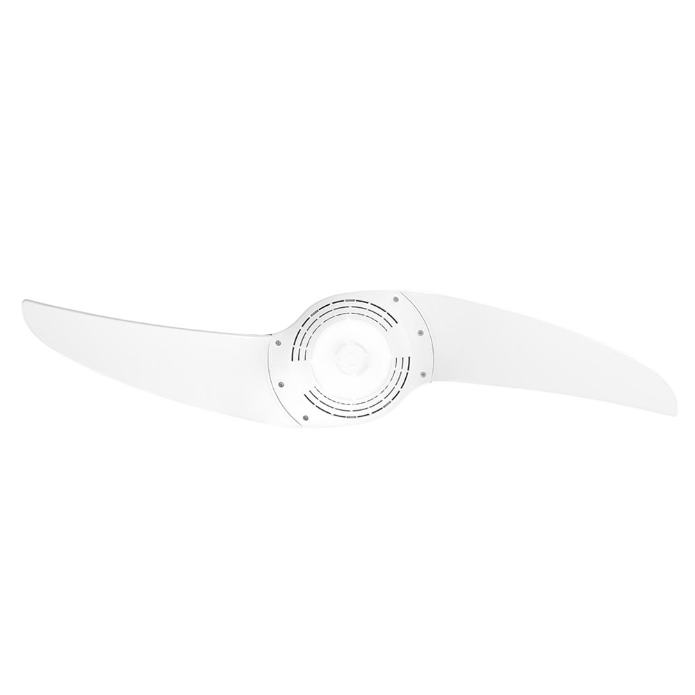 Ventilador de Teto Spirit 201 Branco Lustre Cônico + Controle Remoto