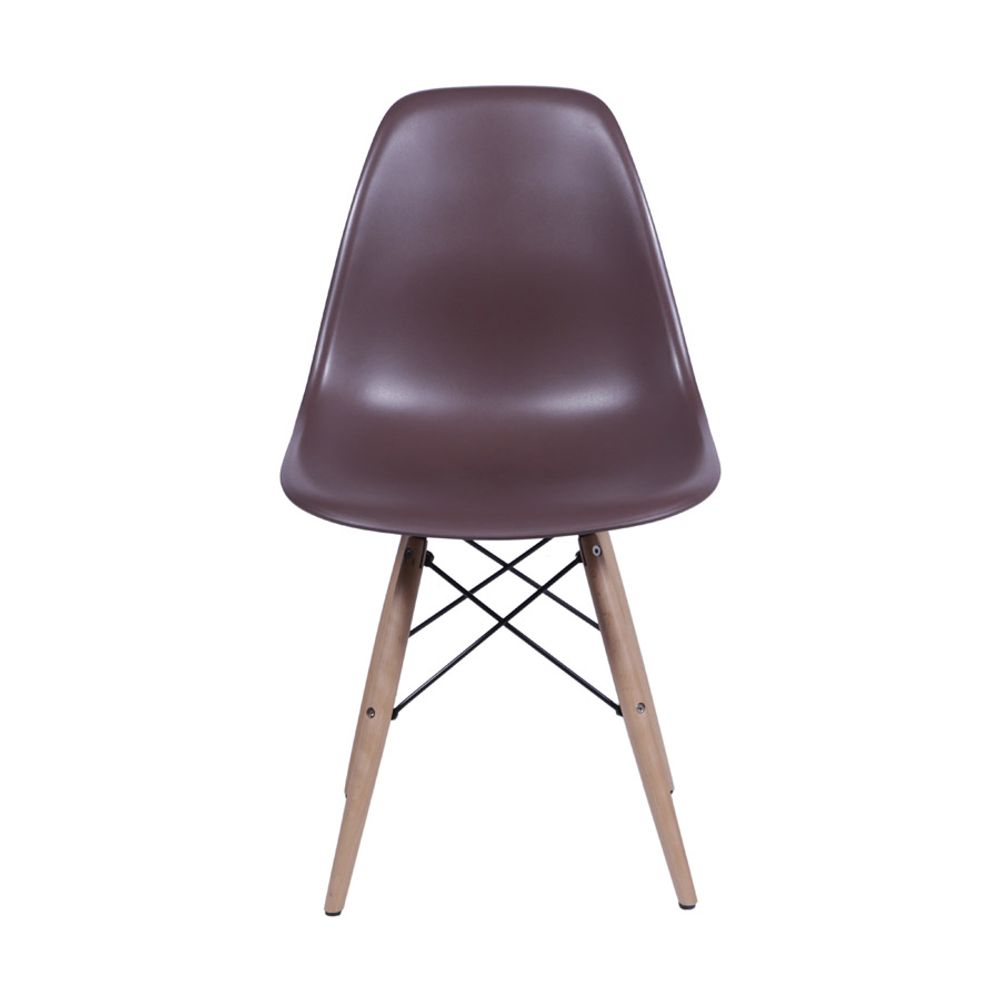 Cadeira Design Charles Eames Base Madeira Café My Spirit