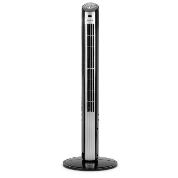 Ventilador Torre Spirit Easy 90 Cm Preto Prata - RefTS800 Ventilador Torre Spirit Easy 90 Cm Preto Prata 220V