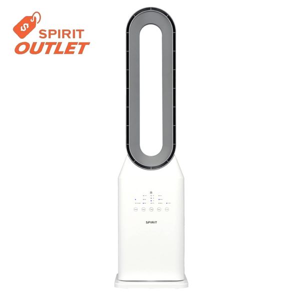 Circulador Bladeless Spirit 90 Cm Branco Prata OUTLET 127V
