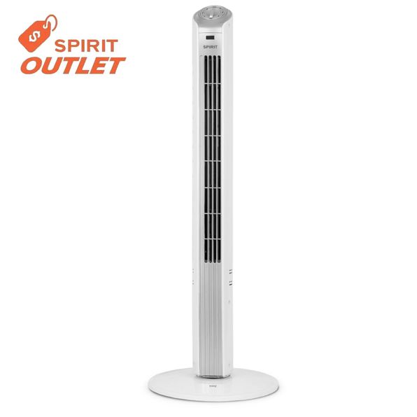 Ventilador Torre Spirit Easy 90 Cm Branco Prata OUTLET 127V